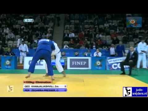Zviadi Khanjaliashvili (GEO) - Carlos Erick Zegarra Presser (PER) [+100kg]
