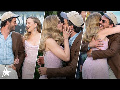 Scarlett Johansson & Jonathan Bailey KISS at ‘Jurassic World’ Premiere