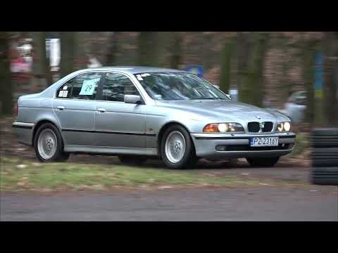 III SuperOES Tor Poznań 25.02.2023 BMW e39 Joanna Kopaczyk, Wojciech Wojciechowicz