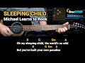 Sleeping Child - Michael Learns to Rock (Guitar Chords Tutorial with Lyrics)