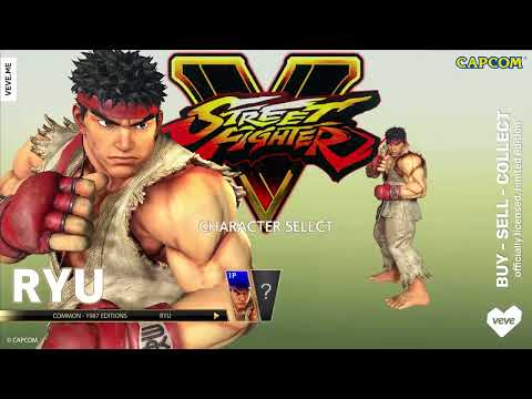 Street Fighter V | Ryu Collectibles Release on VeVe