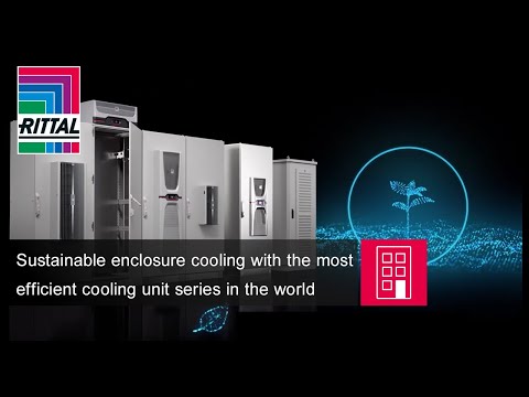 Sustainable enclosure cooling with the most efficient cooling unit series in the world