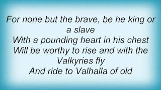 Domine - The Ride Of The Valkyries Lyrics