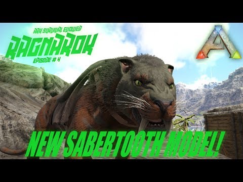 ARK SURVIVAL EVOLVED | RAGNAROK # 4 | PATCH 260 AND NEW SABER MODEL!