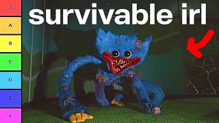 Ranking Poppy Playtime Monsters By How Survivable They Would Be IRL