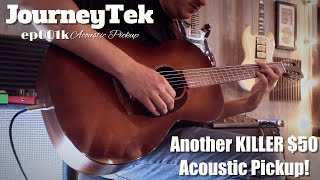 Video thumbnail for JourneyTek EP001K Acoustic Pickup by Jack Fossett