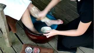preview picture of video 'Kurland Skincare Herbal Pedicure'