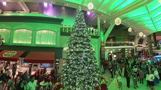 Christmas Tree lighting on the Utopia of the Seas 2025