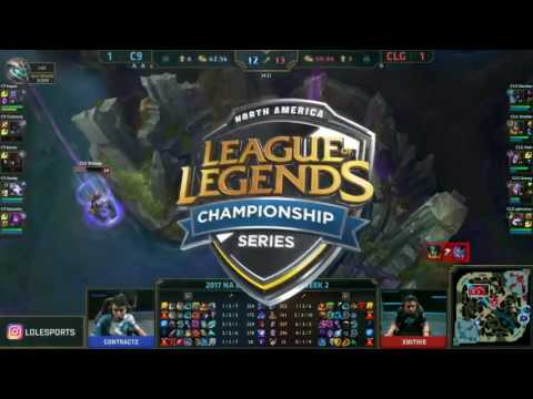 051  Cloud9 vs CLG Game 3   NALCS W2D3 Highlights Spring 2017   C9 vs CLG G3