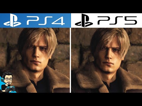 Resident Evil 4 Remake - PS4 vs. PS5 Graphics Comparison & FPS Test!