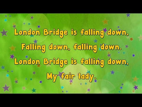 Karaoke - London Bridge is Falling Down | Karaoke Rhymes