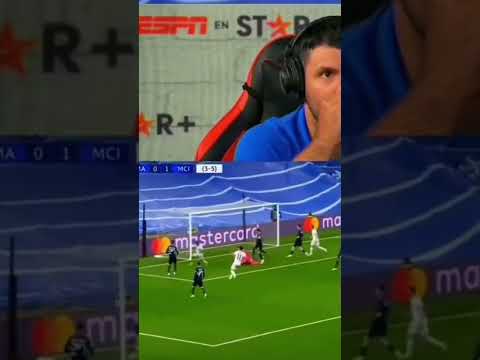 Agüero reaction to Real Madrid comeback🥶😡