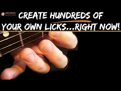 Guitar Soloing - Create Hundreds of Your Own Licks...Right Now!