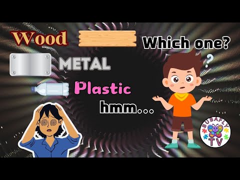 Bubafly TV - Wood, Metal, or Plastic? - This or That Series