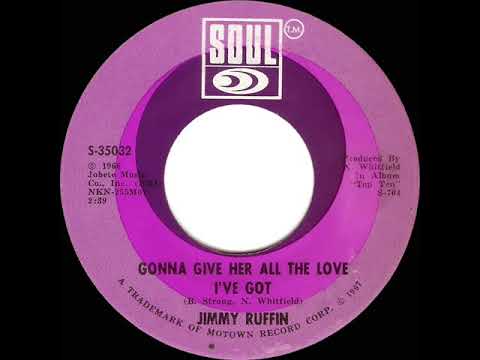 1967 HITS ARCHIVE: Gonna Give Her All The Love I’ve Got - Jimmy Ruffin (mono)