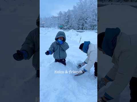 Keizo nangis ditinggal papi lagi terkubur dalam salju⁉️