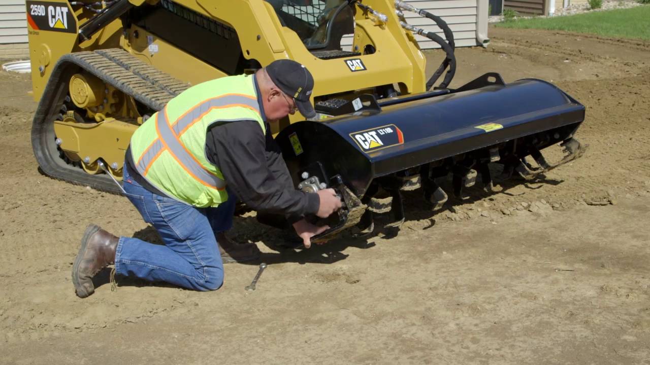 Consejos de funcionamiento para el Arado para Jardinería Cat®