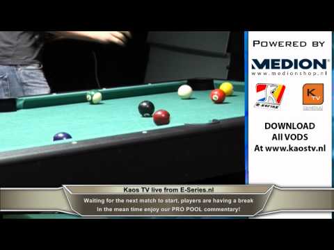 Proximo vs Jamma - E-Series.nl PRO pool tournament