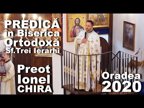 Cuvânt de învățătură - Preot Lect. Univ. Dr. Chira Ionel - 2020
