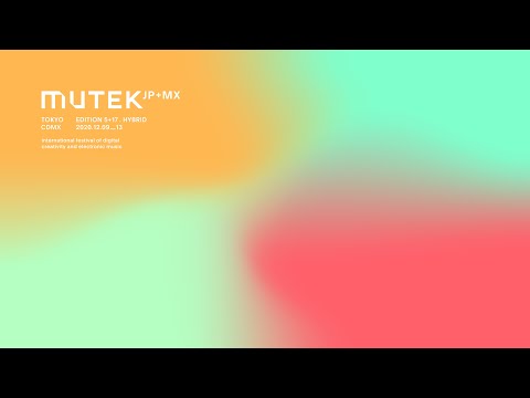 A challenge for MUTEK.JP 5th Anniversary