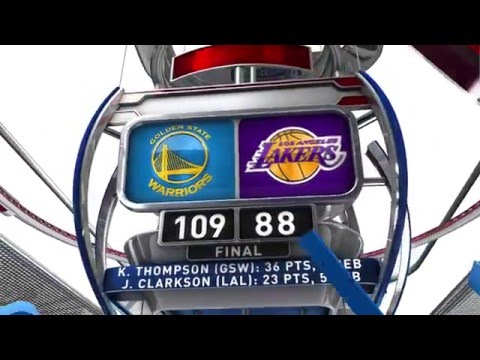 Golden State Warriors vs Los Angeles Lakers - January 5, 2016