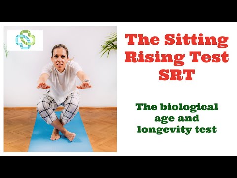The Sitting Rising Test or SRT.  The biological age and longevity test.