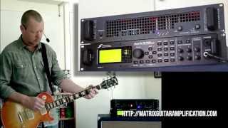 Video thumbnail for Matrix Amplification: GT 1000FX 2U Power Amplifier by Brett Kingman