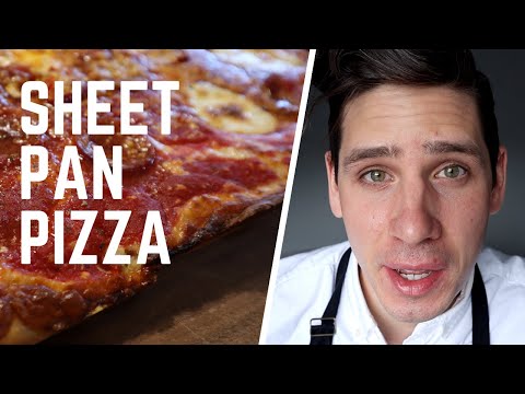 How to Make Pan Pizza | Sheet Pan Pizza Recipe, The Easy Way!