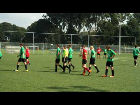 Nieuwerkerk JO17-6 - Capelle JO17-4 (03-09-2016)