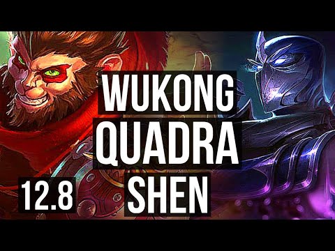 WUKONG vs SHEN (TOP) | Quadra, 700+ games | BR Master | 12.8