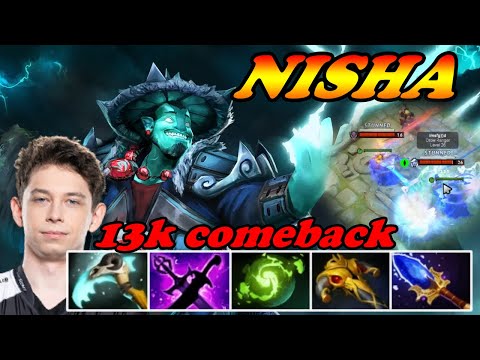 Nisha superb Storm Spirit amazing comeback vs Noone Drow Ranger | Giveaway | Dota 2 Pro Gameplay