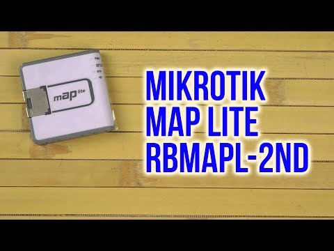 Распаковка MikroTik mAP lite RBmAPL-2nD