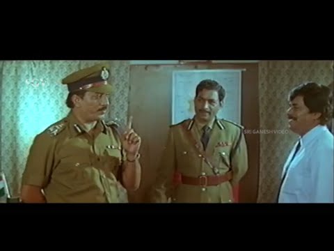 Devaraj Planning To Find Out Terrorists and Smugglers Link | Sangliyana Part 3 Kannada Movie Scene