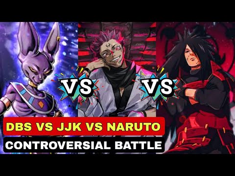 Who Is Strongest | Lord Beerus Vs Sukuna Vs Madara Uchiha | Factolish