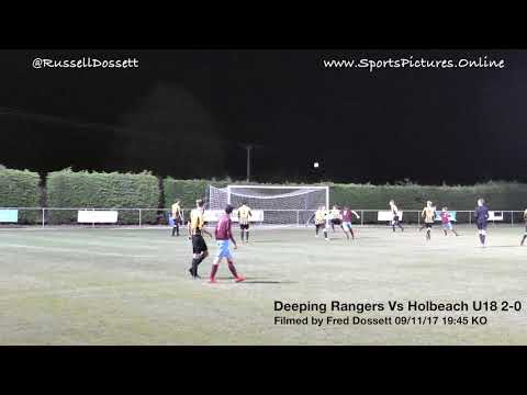 Deeping Rangers Vs Holbeach United 2-0 U18's Highlights