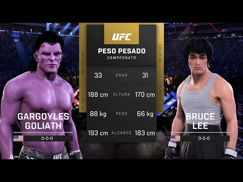 Gargoyle Goliath vs. Bruce Lee - EA Sports UFC 5 - Epic Fight