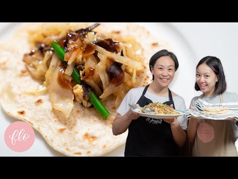 COOKING WITH MY DAUGHTER | Moo Shu Pork & Homemade Tortillas