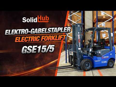 Vídeo do produto: SolidHub Empilhador eléctrico GSE15/5