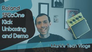 Video thumbnail for Roland SPD::One Kick - Unboxing and Demo Video by Mark's Tech Vlogs