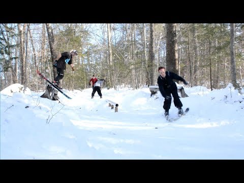 Backyard Skiing // Winter 2017/18