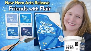 You’re Totally Awesome! 💙 NEW Hero Arts Stamp set | Friends with Flair