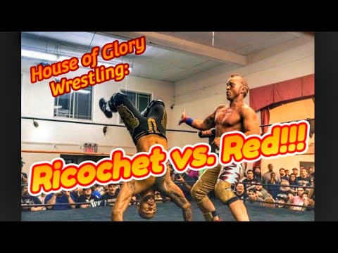 Full Match: Amazing Red vs. Ricochet - Title Match!!!