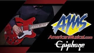 Video thumbnail for Epiphone Riviera 12 String Guitar - American Musical Supply by American Musical Supply