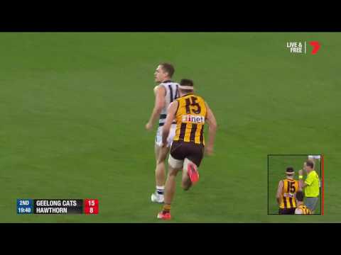 Hodge fuming as captains clash - AFL