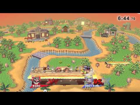 FPS I - Smash 4 Singles LR7 - GQ (Diddy Kong) Vs. Scotty OB (Wario)
