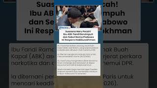 Suasana Haru di DPR: Ibu ABK Fandi Bersimpuh di Depan Habiburokhman, Minta Tolong Prabowo