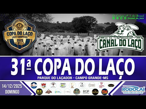 31ª Copa do Laço de Mato Grosso do Sul  |  Parque do Laçador  |  Campo Grande-MS