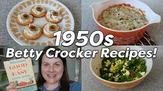 1950s BETTY CROCKER RECIPES 😋 Good and Easy Cookbook