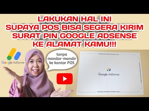 TIPS SURAT PIN GOOGLE ADSENSE CEPAT SAMPAI | CARA MENAMBAHKAN NOMOR HP DI SURAT PIN GOOGLE ADSENSE