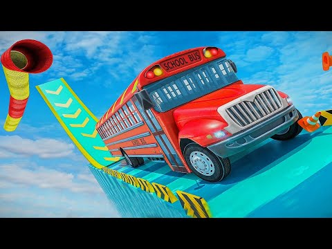 Impossible School Bus Stunt Driving Simulator 2021 -🔥Best Mega Bus Ramp Racing Game (Android, IOS)#2